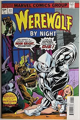 Buy Werewolf By Night #32 Facsimile Edition NM 1st App Moon Knight 2021 • 13.97£