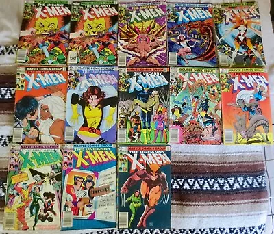 Buy Uncanny X-men Comic Vol 1 No 161-168, 170-173. Sept 1982-Sept 1983 Free Shipping • 76.88£