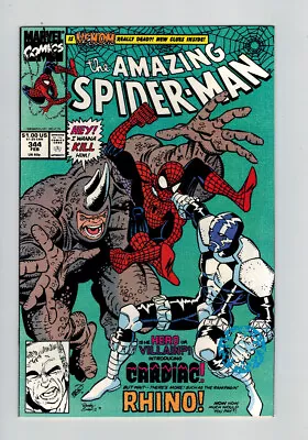 Buy Amazing Spider-Man (1963) # 344 (8.0-VF) (175498) 1st Cletus Kasady (Carnage)... • 28.80£