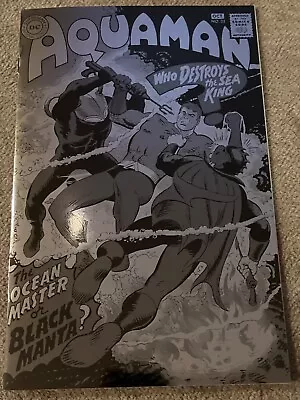 Buy Aquaman #35 Excl. Silver Foil Exclusive 1st App Of Black Manta LTD 500 DC Comics • 15.52£
