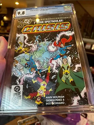 Buy Crisis On Infinite Earths #1 CGC 9.8 Facsimile Edition Of 1985 Original DC 2024 • 41.15£