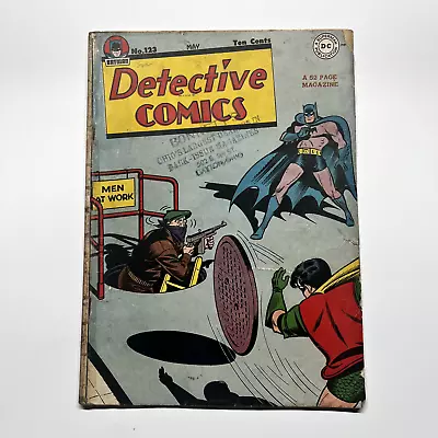 Buy Detective Comics #123 (1947 Golden Age Batman DC Comics)  • 236.87£