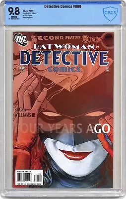 Buy Detective Comics #860A Williams CBCS 9.8 2010 21-2594C88-021 • 38.05£