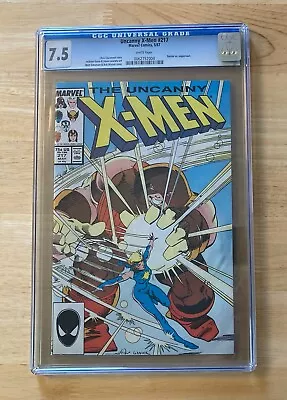 Buy Uncanny X-men 217 Juggernaut! Dazzler! Walt Simonson! • 24.85£