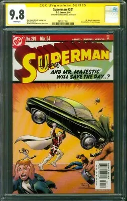 Buy Superman 201 CGC SS 9.8 Ed McGuinness Action Comics 1 Cover Homage • 194.14£