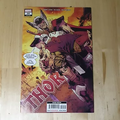 Buy Thor Volume 6 #20 Second Print Marvel Comics 2022  1st Appearance God Of Hammers • 1.59£