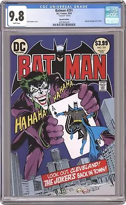 Buy Batman Convention Reprints #251 Adams Cleveland Variant CGC 9.8 2020 4397843024 • 85.43£