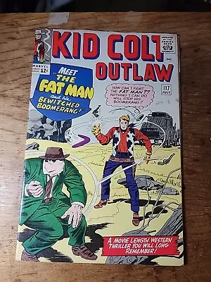 Buy Kid Colt Outlaw Issue 117 July 1964 - Marvel Silver Age Cowboy Comic • 23.33£