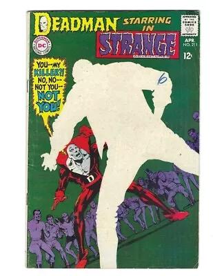 Buy Strange Adventures #211 DC 1968 VG+/FN-  Deadman! Adams Combine Shipping • 23.29£