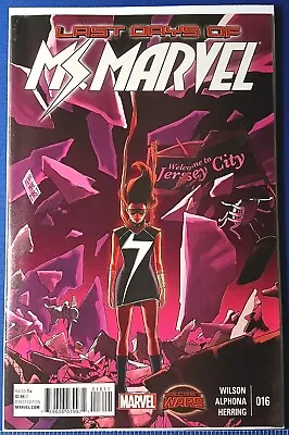 Buy Marvel Ms. Marvel Vol. 3 #16 KEY Carol Danvers Anka Wilson 2015 • 6.21£