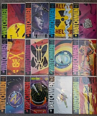 Buy Watchmen DC Comics Original 1986 - 1987 Issues #1-12 Full Set - Alan Moore • 130£