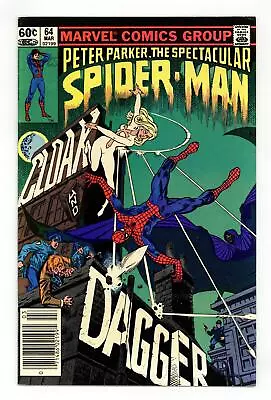 Buy Spectacular Spider-Man Peter Parker #64D VG+ 4.5 1982 1st App. Cloak And Dagger • 43.49£