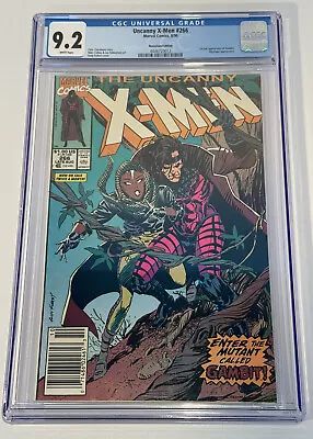 Buy Uncanny X-Men 266 1991 CGC 9.2 Newsstand 1st Appearance Of Gambit   • 155.28£