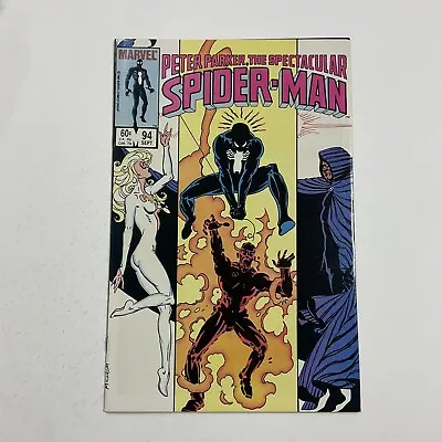 Buy Spectacular Spider-Man 94 Very Fine/Near Mint Vf/Nm 9.0 Marvel 1984 • 11.64£