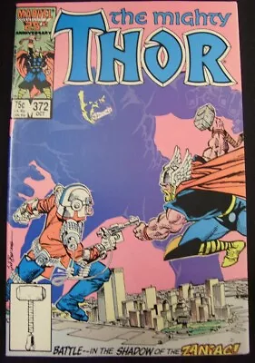 Buy Thor 372 Marvel Comic 1st Time Variance Athority Loki Simonson Busceme 1986 Vf- • 3.88£