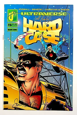 Buy Hard Case #6 Signed By Brett Booth & Sean Ruffner Ultraverse Comics • 11.64£