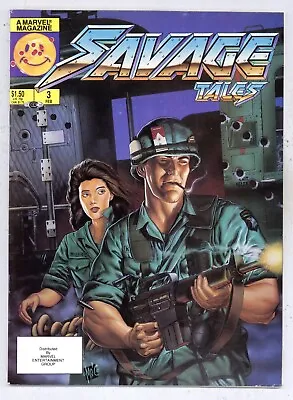 Buy Savage Tales V.2#3 FVF Sky Warriors! GUTZ! Trimpe Severin Ayers Art 1986 R916 • 6.22£