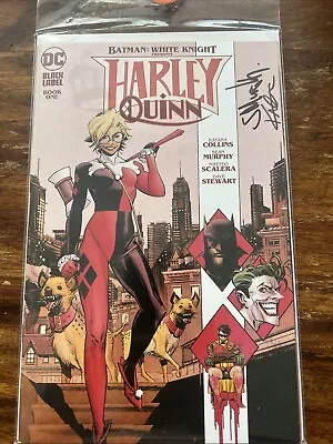 Buy Batman: White Knight Harley Quinn #1 Signed • 25£