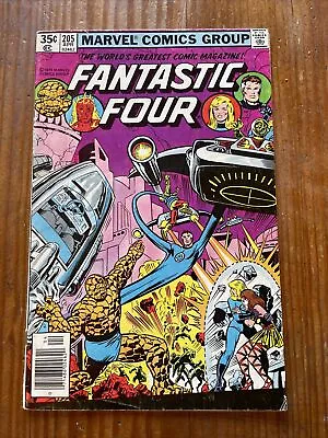 Buy Fantastic Four #205 • KEY 1st Team Appearance Of Nova Corps & Rul Low Grade G/VG • 11.64£