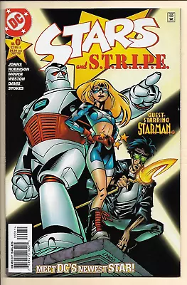 Buy Stars And S.TR.I.P.E. #0 NM (1999) 1st App Stargirl! Young All-Stars! JSA • 23.29£