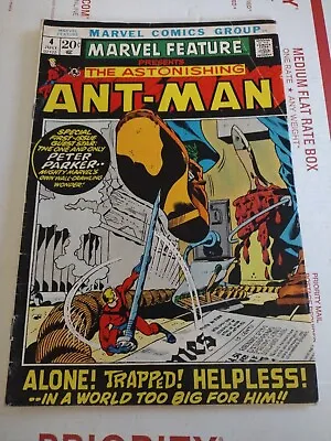 Buy Marvel Feature #4  7/72 -  1st Appearance Of Ant-Man Since The 1960s • 13.98£