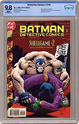 Buy Detective Comics #740 CBCS 9.8 2000 21-2429F67-011 • 45.82£