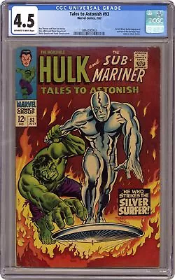 Buy Tales To Astonish #93 CGC 4.5 1967 3844200003 • 300.39£