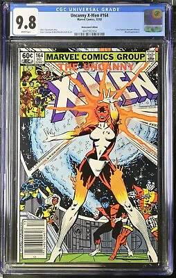 Buy Marvel Uncanny X-Men #164 - 1st Danvers As Binary CGC 9.8 WHITE PAGES NEWSSTAND • 178.19£