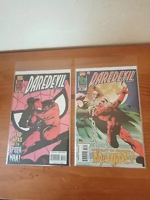 Buy Marvel Comics Daredevil Vol 1. 4 Comic Bundle 1995/6. #354, 353, 352, 351. Nm • 22.99£