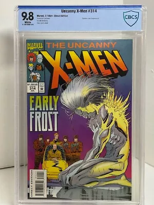 Buy Uncanny X-men #314D CBCS 9.8, White Pages, Banshee Appearance, Not CGC (1994) • 54.36£