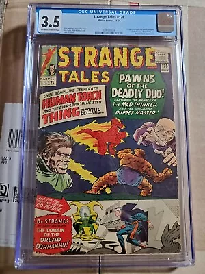 Buy Strange Tales 126 Cgc 3 5 • 85.43£