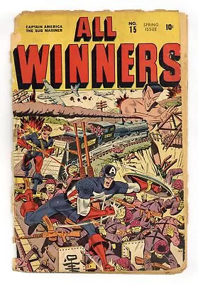 Buy All Winners Comics #15 PR 0.5 1945 • 551.39£