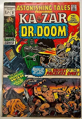 Buy Bronze Age Marvel Comic Astonishing Tales Key Issue 3 High Grade VG 1st Zaladane • 3.64£