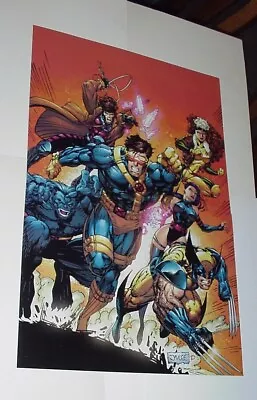 Buy X-Men Poster #104 Blue Team Jim Lee Rogue Gambit Cyclops Wolverine MCU Movie 97 • 46.67£