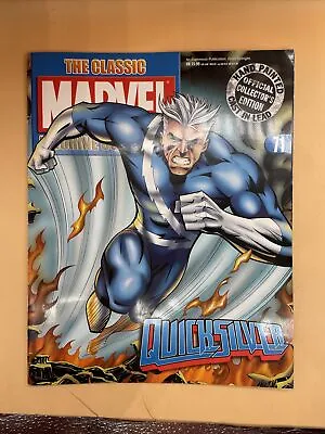 Buy Marvel Eaglemoss Classic Figurine Collection #71 Quicksilver MARVEL QUICKSILVER • 3.99£