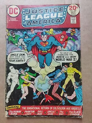 Buy Justice League Of America #107 1st Freedom Fighters And JLA X Over LOW GRADE  • 3.11£