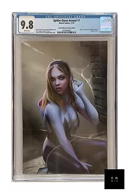Buy Spider-Gwen Annual #1 CGC 9.8 Shannon Maer NYCC Exclusive Virgin Ltd To 600 COA • 124.99£