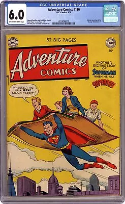 Buy Adventure Comics #156 CGC 6.0 1950 4224286010 • 314.53£