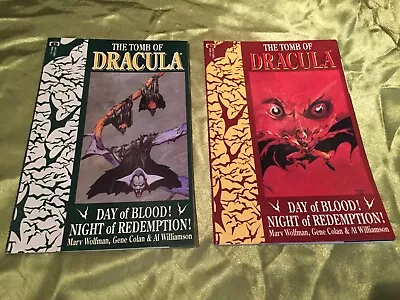 Buy The Tomb Of Dracula: Day Of Blood! Night Of Redemption! #3 & #4 Epic 1992 M- • 7.99£