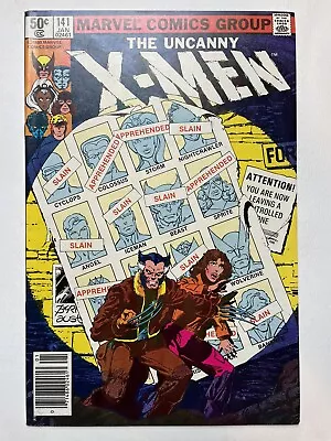 Buy X-Men #141 Newsstand Variant Days Of Future Past! Marvel Comics 1981 🔑 • 155.32£