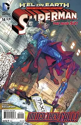 Buy SUPERMAN #14 FIRST PRINTING New Bagged And Boarded 2011 Series By DC Comics • 4.99£