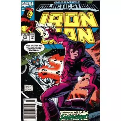 Buy Iron Man #278 Newsstand - 1968 Series Marvel Comics VF+ [g  • 3.87£