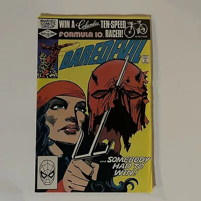 Buy Daredevil #179  Frank Miller  Cover Art Elektra/Kingpin • 10.87£