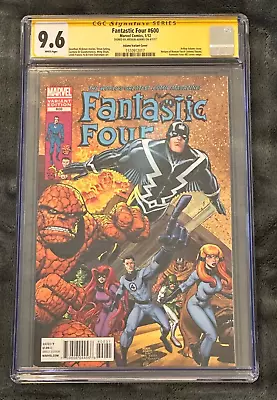 Buy Fantastic Four #600 1:25 Arthur Art Adams Variant CGC 9.6 SS Signed #82 Homage • 139.78£