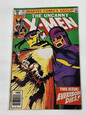 Buy Uncanny X-Men 142 NEWSSTAND Days Of Future Past Pt 2 Death Of Wolverine 1981 • 46.59£