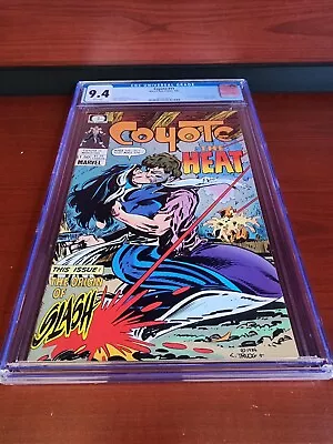 Buy EXCELLENT!  Coyote #11 1st Published Artwork Of Todd McFarlane CGC 9.4 GRADED • 124.25£