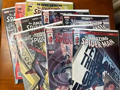 Buy Amazing Spider-Man #789-791, 793-795, 798-800 All NM- (800 Is F) • 34.94£