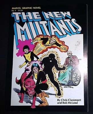 Buy Marvel Graphic Novel #4 1st Team Appearance Of New Mutants 1st Print • 109.99£