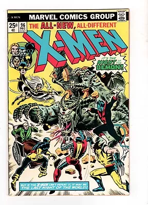 Buy Uncanny X-Men #96, VF- 7.5, 1st App Moira MacTaggert And Stephen Lang • 135.91£