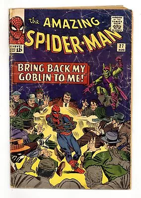 Buy Amazing Spider-Man #27 FR/GD 1.5 1965 • 38.05£